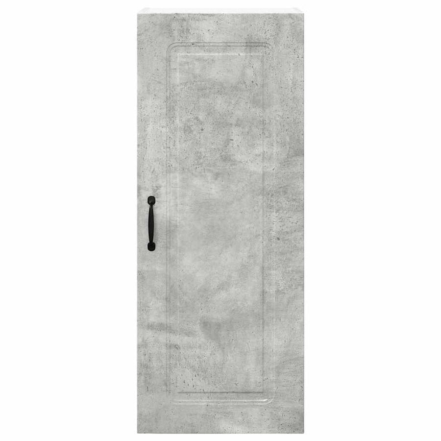 Keukenkast aan de muur met plank Beton Grijs 40 x 31 x 100 cm