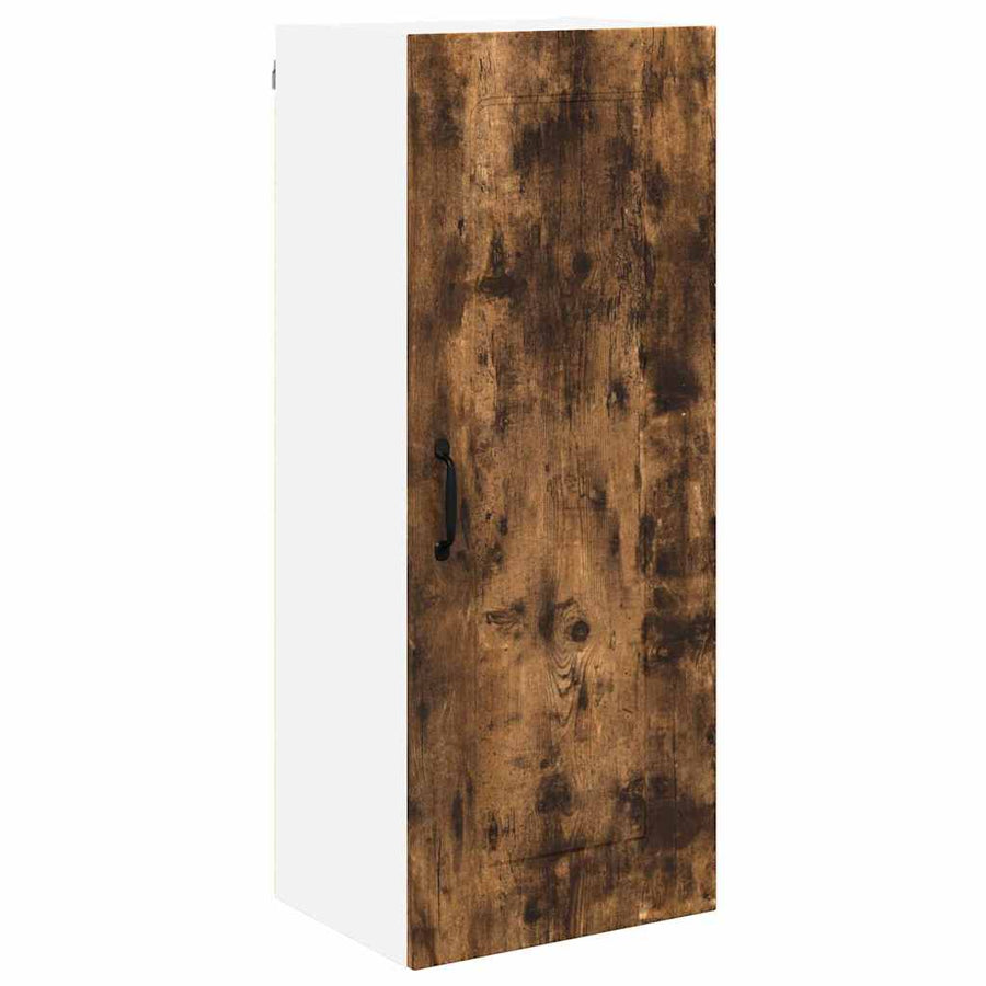 Keukenkast aan de muur met plank Gerookt eiken 40 x 31 x 100 cm