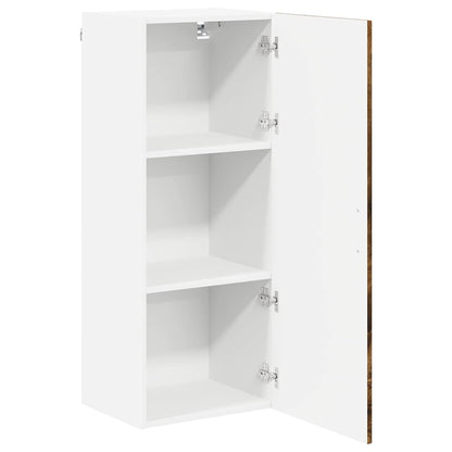 Keukenkast aan de muur met plank Gerookt eiken 40 x 31 x 100 cm