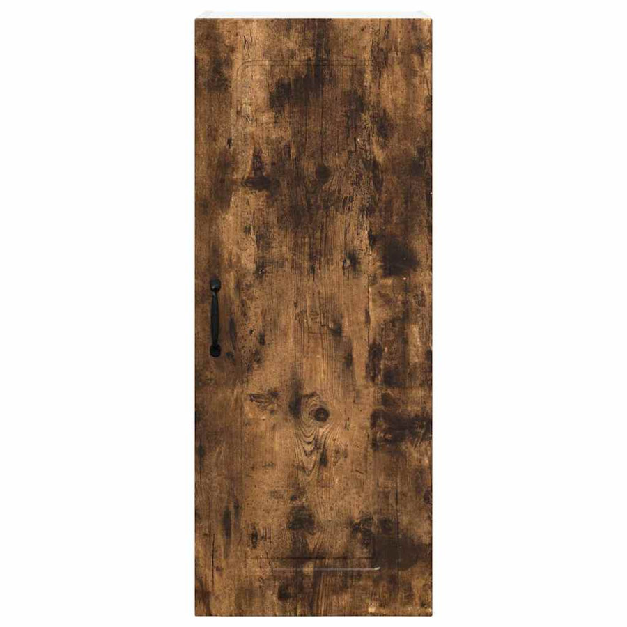 Keukenkast aan de muur met plank Gerookt eiken 40 x 31 x 100 cm