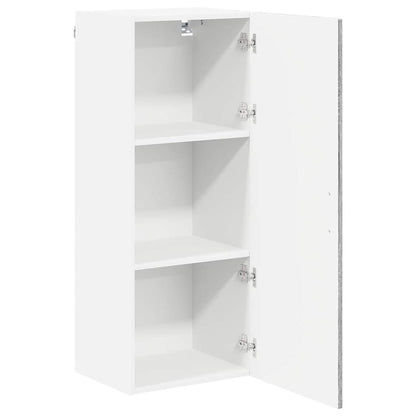 Keukenkast aan de muur met plank Grijs Sonoma 40 x 31 x 100 cm