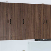 Keukenkast bruin eiken 40x31x100 cm