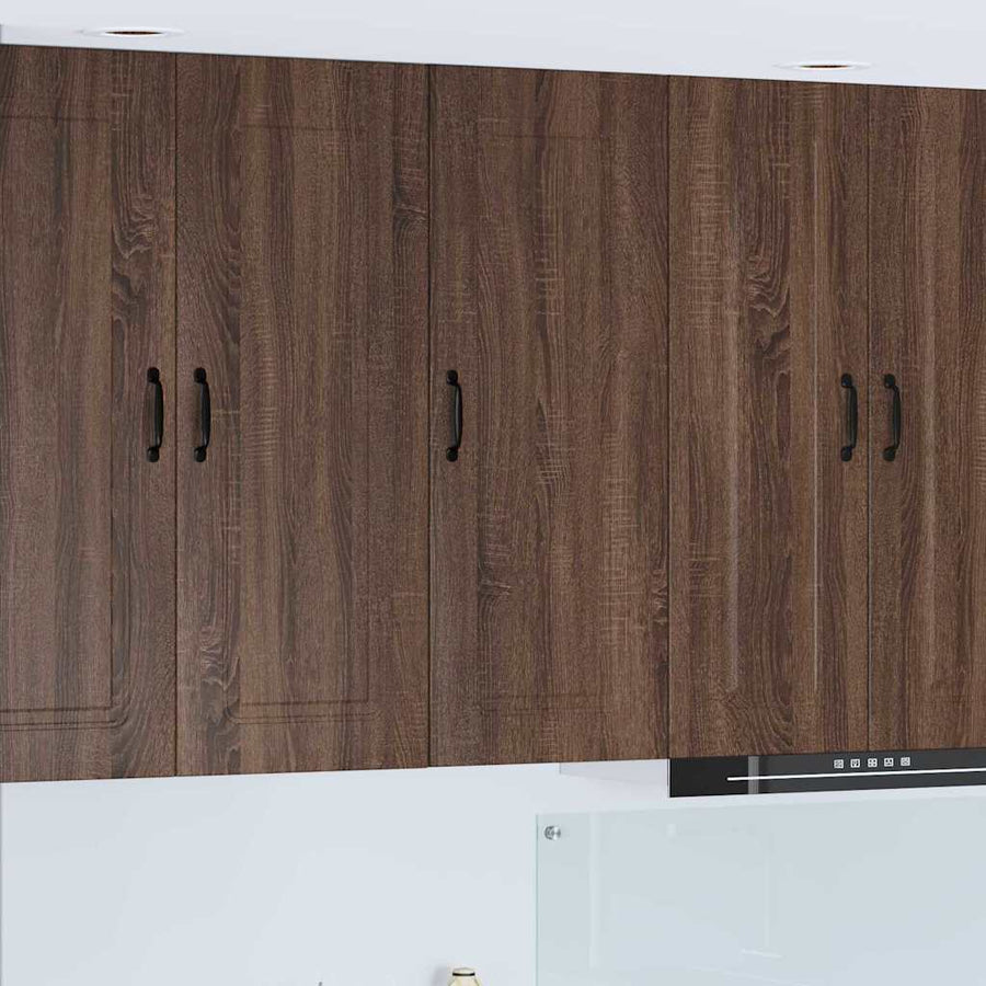 Keukenkast aan de muur met plank Bruin Eiken 40 x 31 x 100 cm