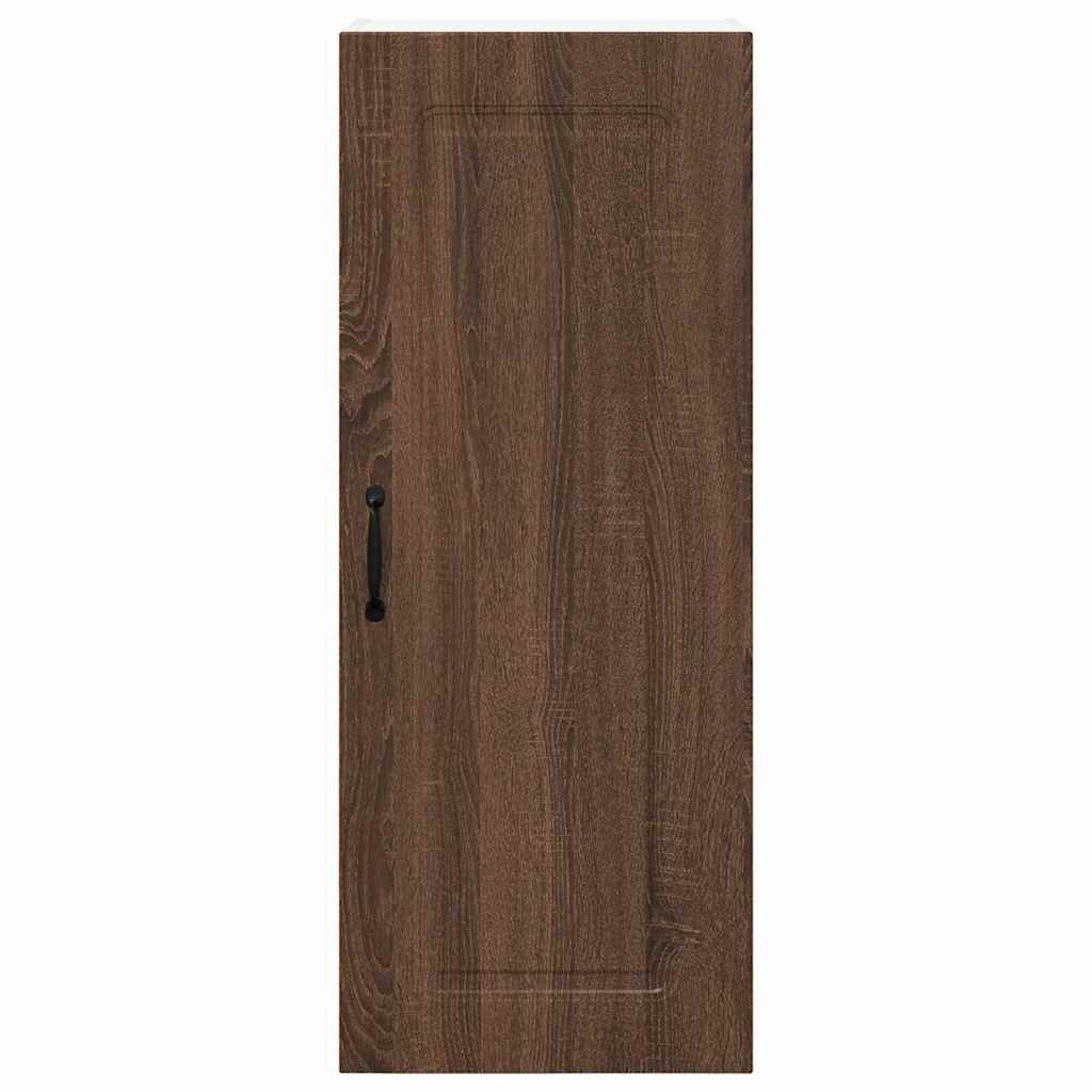 Keukenkast aan de muur met plank Bruin Eiken 40 x 31 x 100 cm