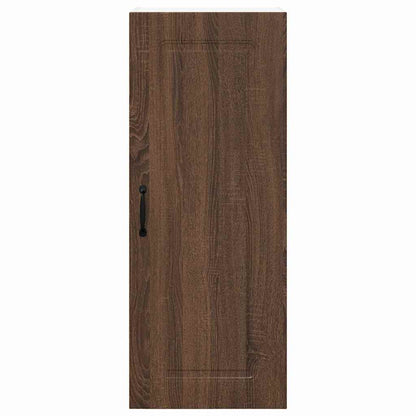 Keukenkast aan de muur met plank Bruin Eiken 40 x 31 x 100 cm