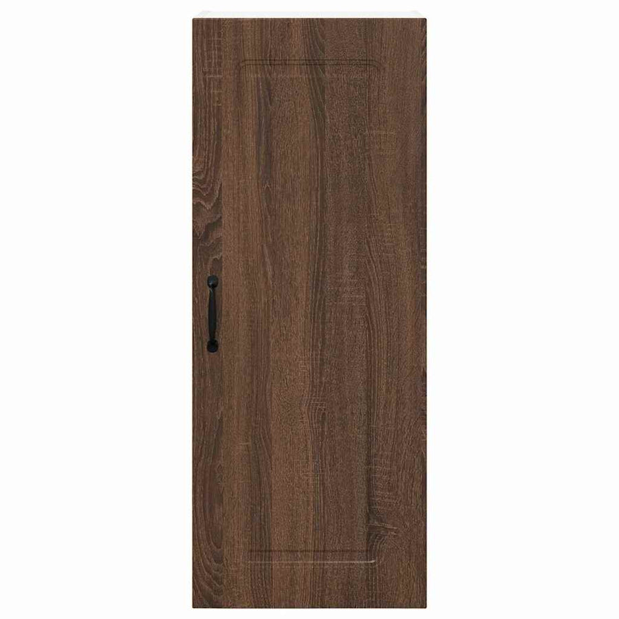Keukenkast aan de muur met plank Bruin Eiken 40 x 31 x 100 cm