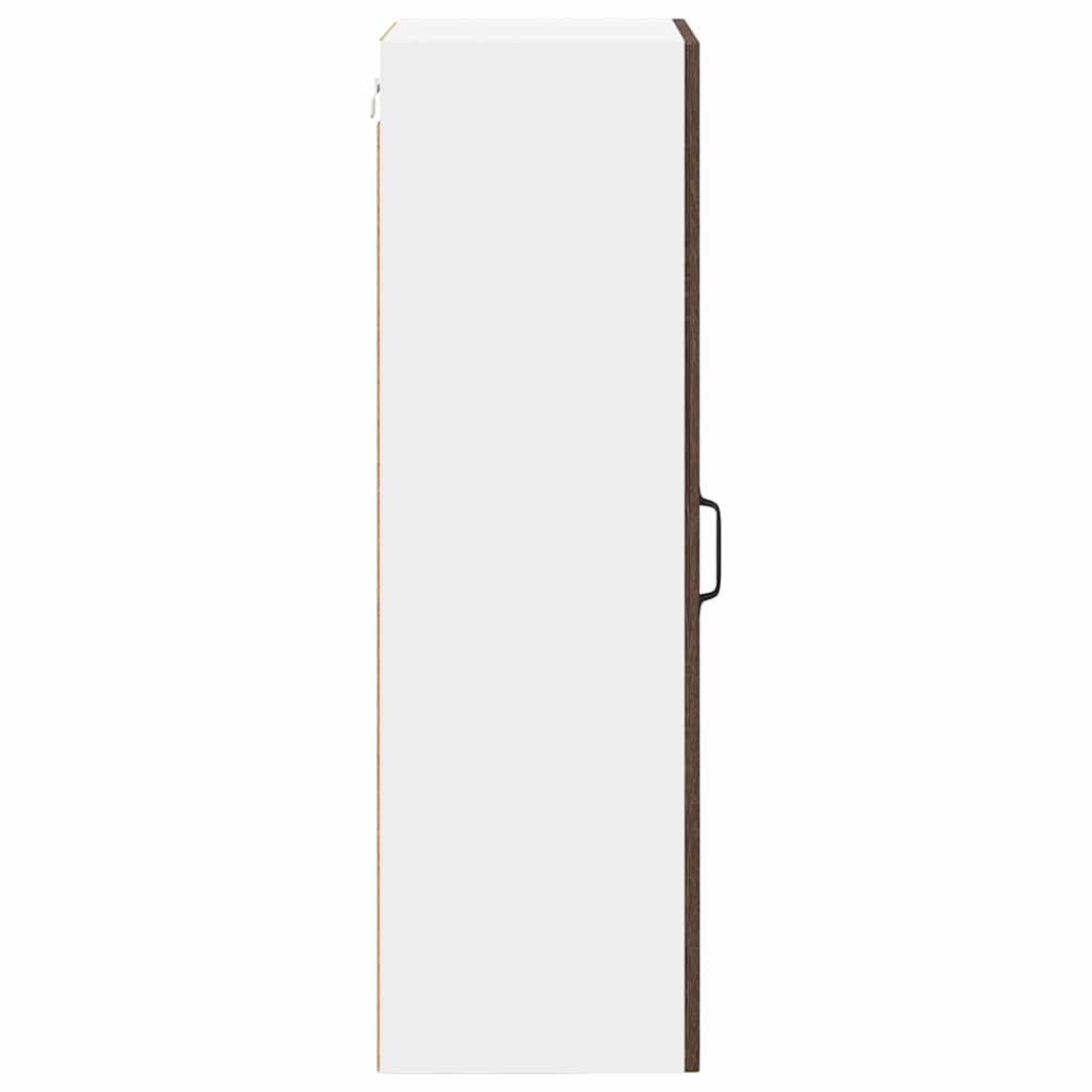 Keukenkast aan de muur met plank Bruin Eiken 40 x 31 x 100 cm