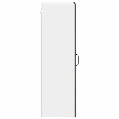 Keukenkast aan de muur met plank Bruin Eiken 40 x 31 x 100 cm