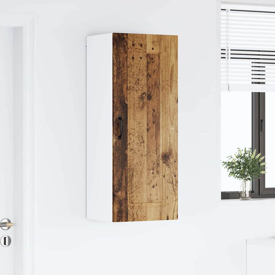 Keukenkast aan de muur Oud Hout 40 x 31 x 100 cm Bewerkt hout