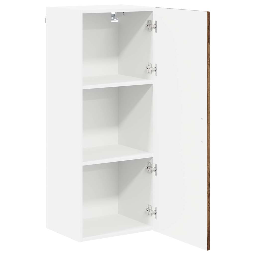 Keukenkast aan de muur Oud Hout 40 x 31 x 100 cm Bewerkt hout
