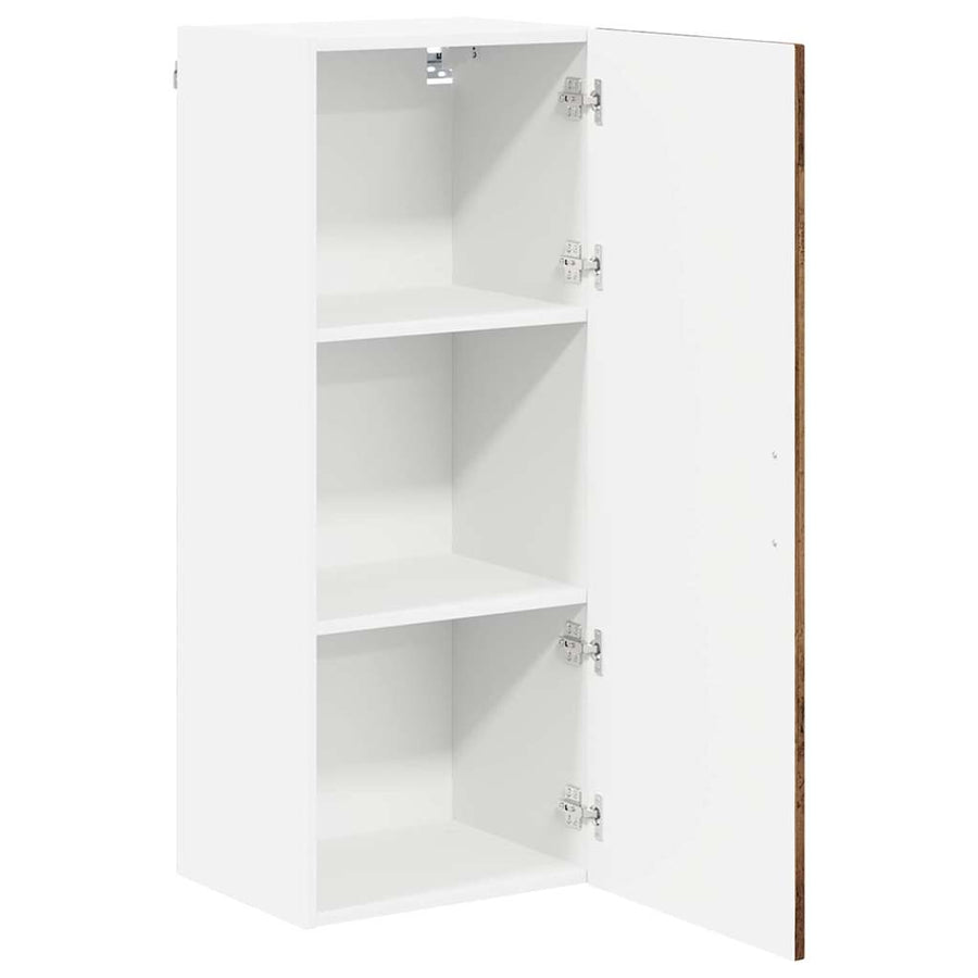 Keukenkast aan de muur Oud Hout 40 x 31 x 100 cm Bewerkt hout