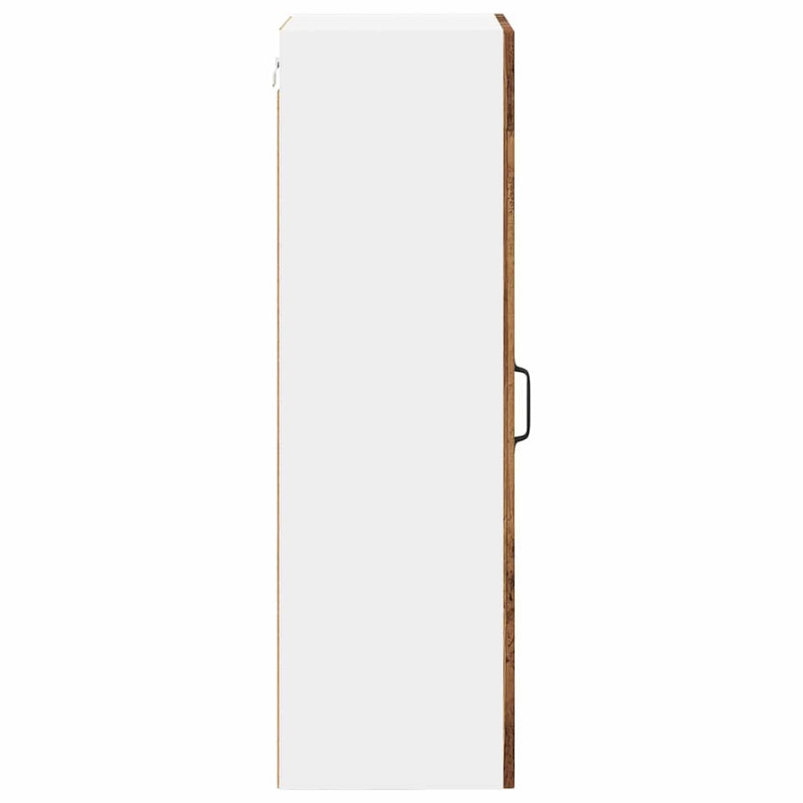 Keukenkast aan de muur Oud Hout 40 x 31 x 100 cm Bewerkt hout