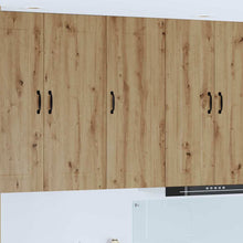 Keukenkast aan de muur met plank Artisan Eiken 40 x 31 x 100 cm