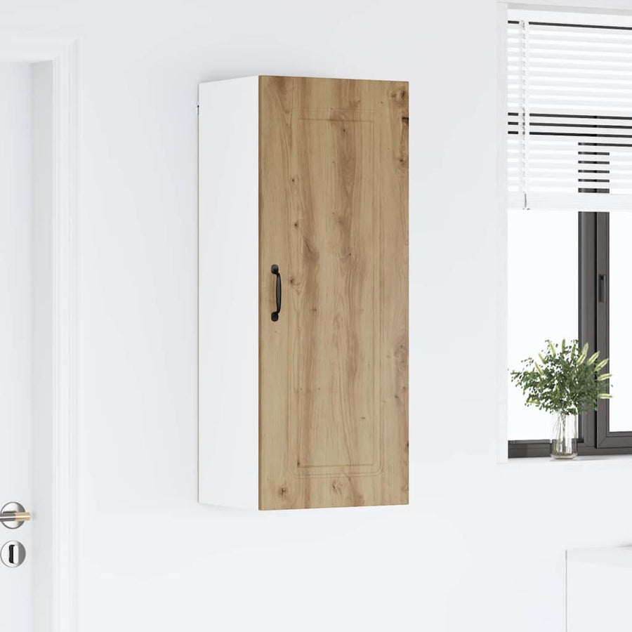 Keukenkast aan de muur met plank Artisan Eiken 40 x 31 x 100 cm