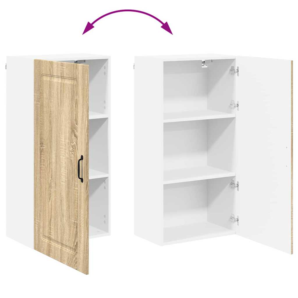 Keukenkast aan de muur met plank Sonoma Eiken 50 x 31 x 100 cm