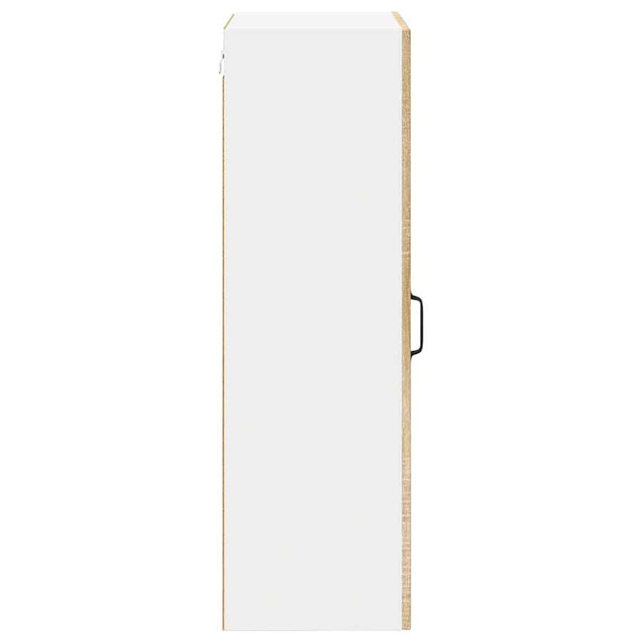 Keukenkast aan de muur met plank Sonoma Eiken 50 x 31 x 100 cm