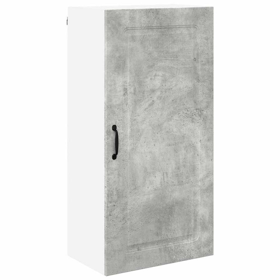 Keukenkast aan de muur met plank Beton Grijs 50 x 31 x 100 cm