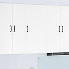 Keukenkast 50x31x100 cm hoogglans wit bewerkt hout