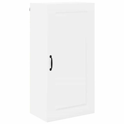 Keukenkast aan de muur met plank Hoogglans wit 50 x 31 x 100 cm