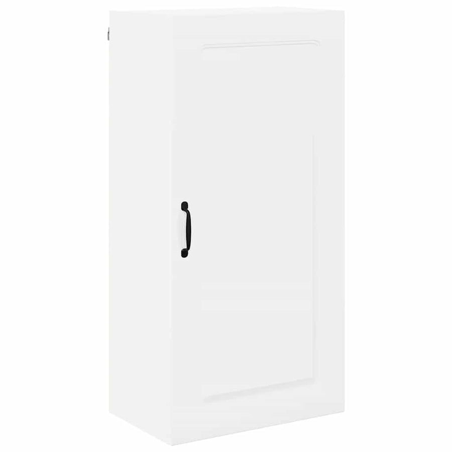 Keukenkast aan de muur met plank Hoogglans wit 50 x 31 x 100 cm