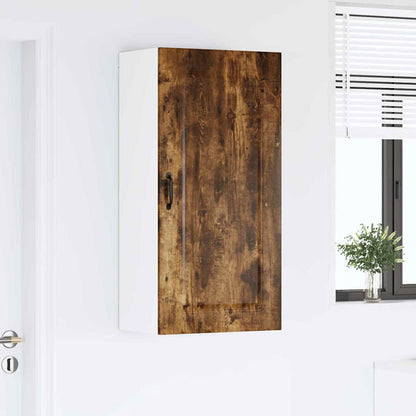 Keukenkast aan de muur met plank Gerookt eiken 50 x 31 x 100 cm