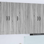 Keukenkast 50x31x100 cm grijs bewerkt hout