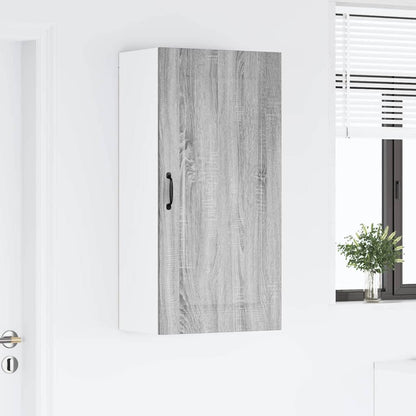 Keukenkast aan de muur met plank Grijs Sonoma 50 x 31 x 100 cm