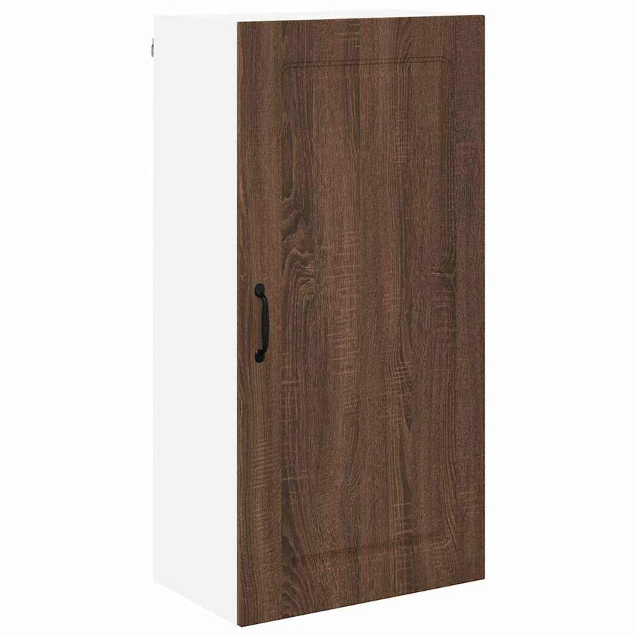 Keukenkast aan de muur met plank Bruin Eiken 50 x 31 x 100 cm