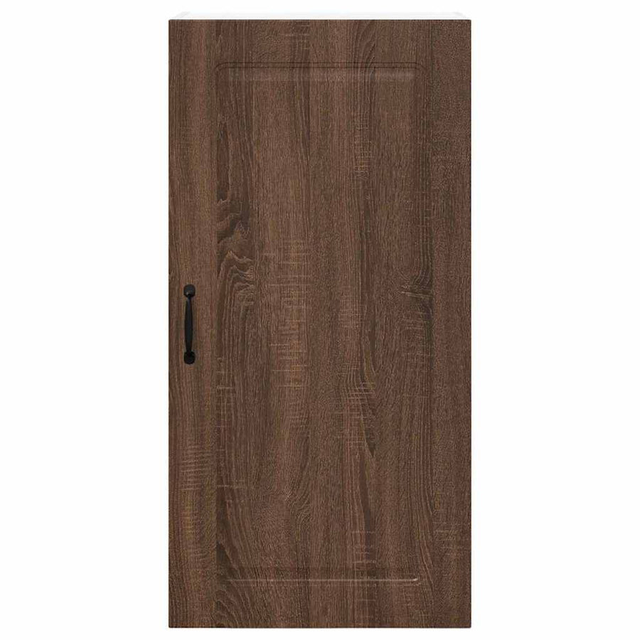 Keukenkast aan de muur met plank Bruin Eiken 50 x 31 x 100 cm