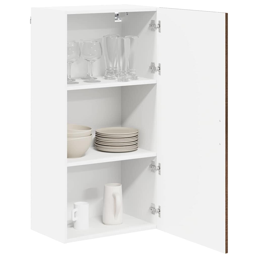 Keukenkast aan de muur met plank Bruin Eiken 50 x 31 x 100 cm