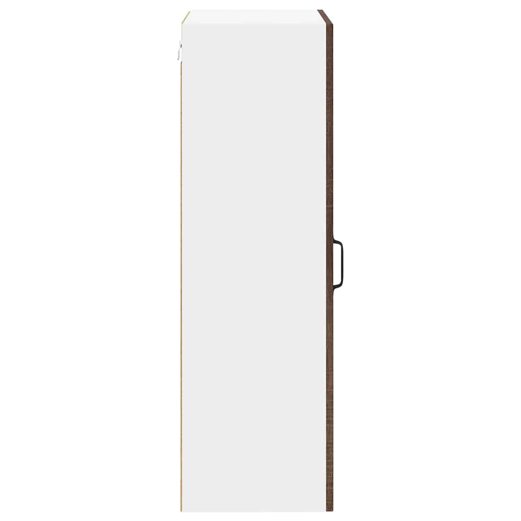 Keukenkast aan de muur met plank Bruin Eiken 50 x 31 x 100 cm