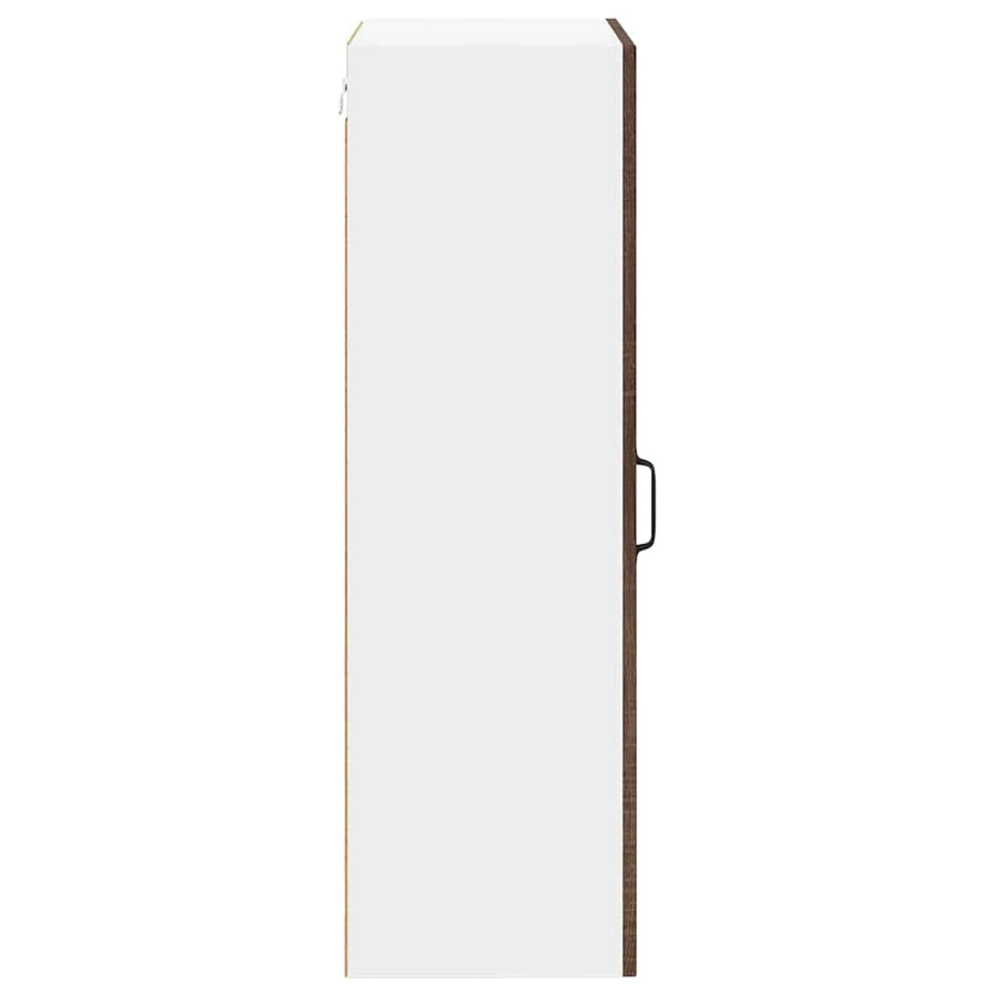 Keukenkast aan de muur met plank Bruin Eiken 50 x 31 x 100 cm