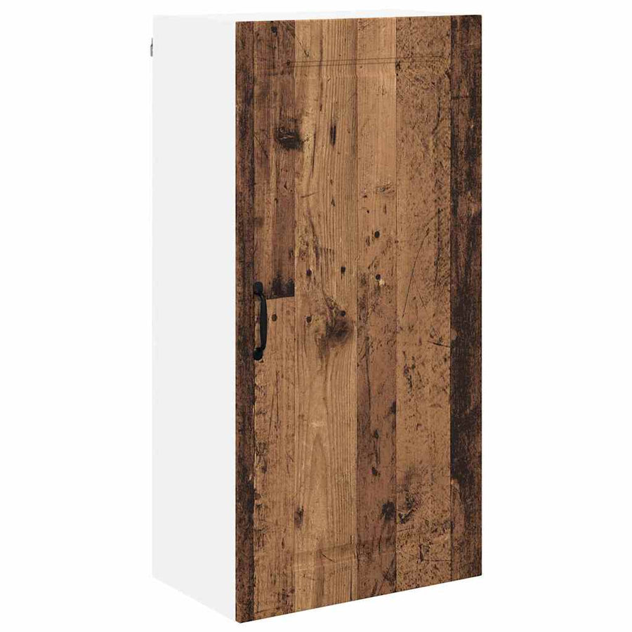 Keukenkast aan de muur Oud Hout 50 x 31 x 100 cm Bewerkt hout