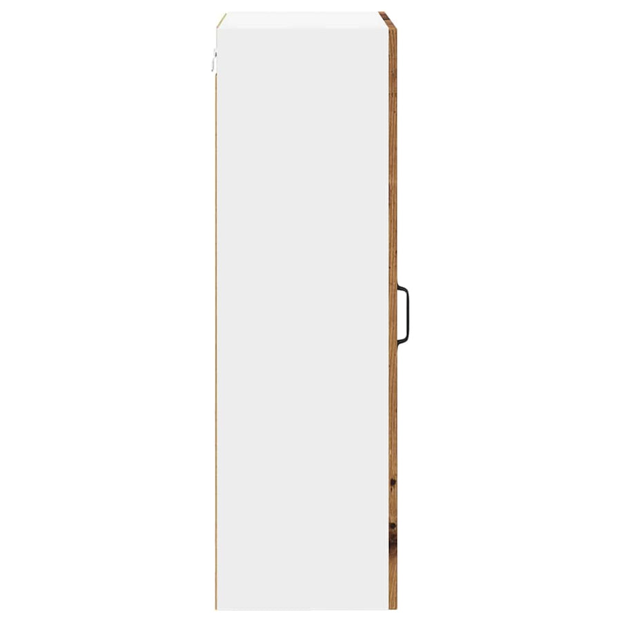 Keukenkast aan de muur Oud Hout 50 x 31 x 100 cm Bewerkt hout
