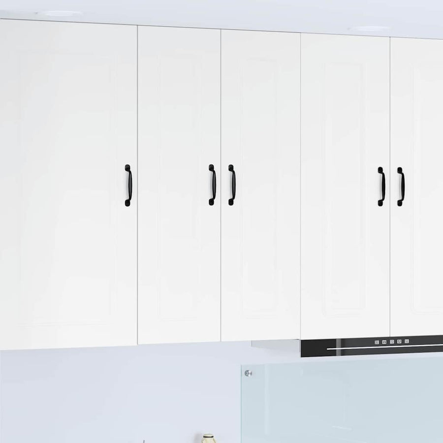 Keukenkast aan de muur Wit 60 x 31 x 100 cm Bewerkt hout