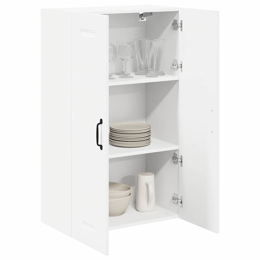 Keukenkast aan de muur Wit 60 x 31 x 100 cm Bewerkt hout