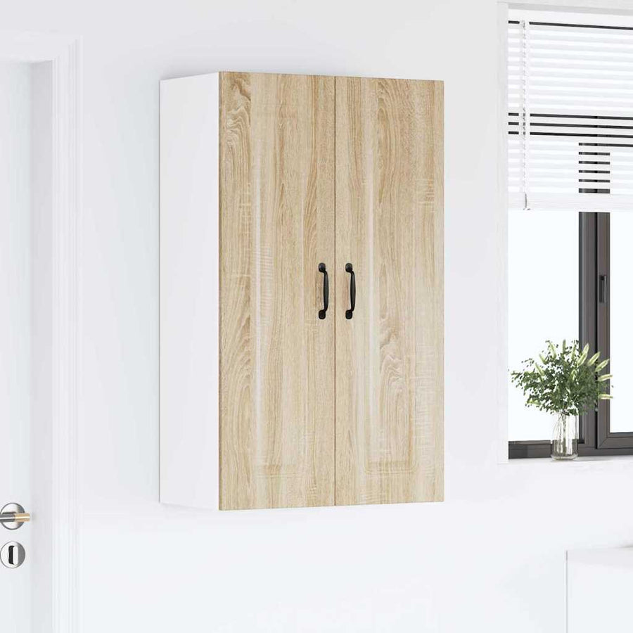Keukenkast aan de muur met plank Sonoma Eiken 60 x 31 x 100 cm