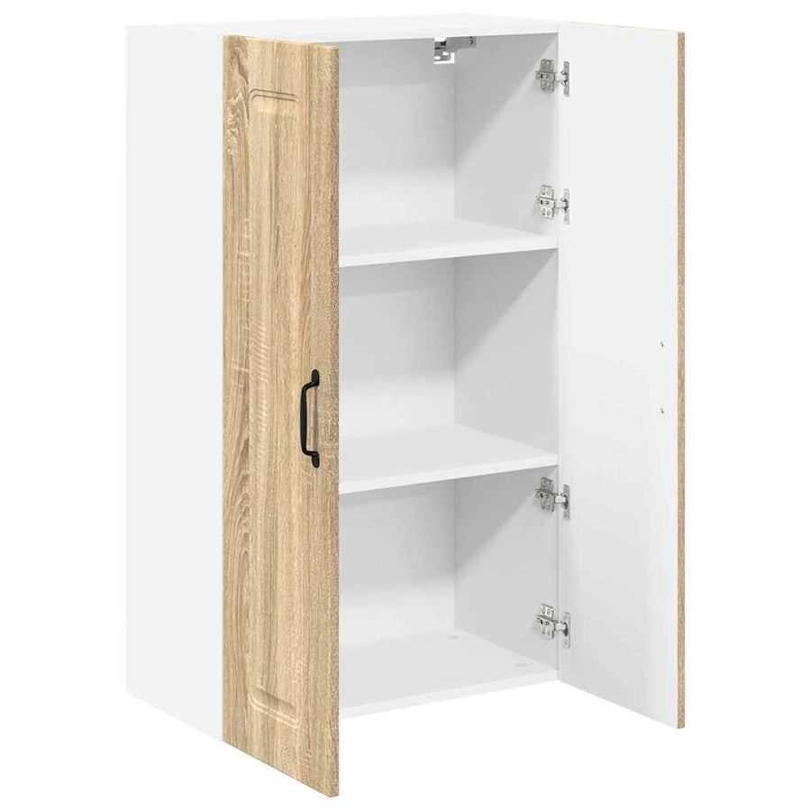 Keukenkast aan de muur met plank Sonoma Eiken 60 x 31 x 100 cm