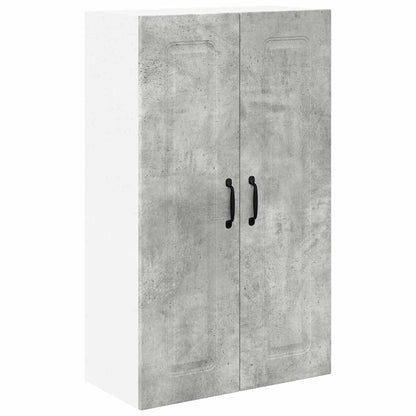Keukenkast aan de muur met plank Beton Grijs 60 x 31 x 100 cm