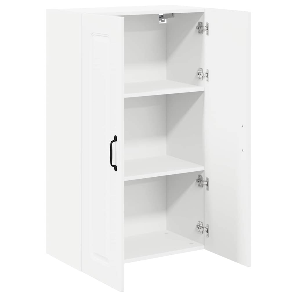 Keukenkast aan de muur met plank Hoogglans wit 60 x 31 x 100 cm