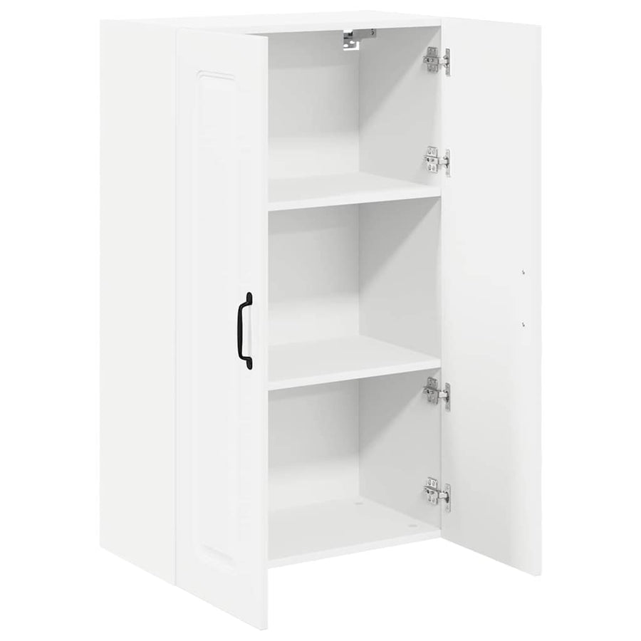 Keukenkast aan de muur met plank Hoogglans wit 60 x 31 x 100 cm