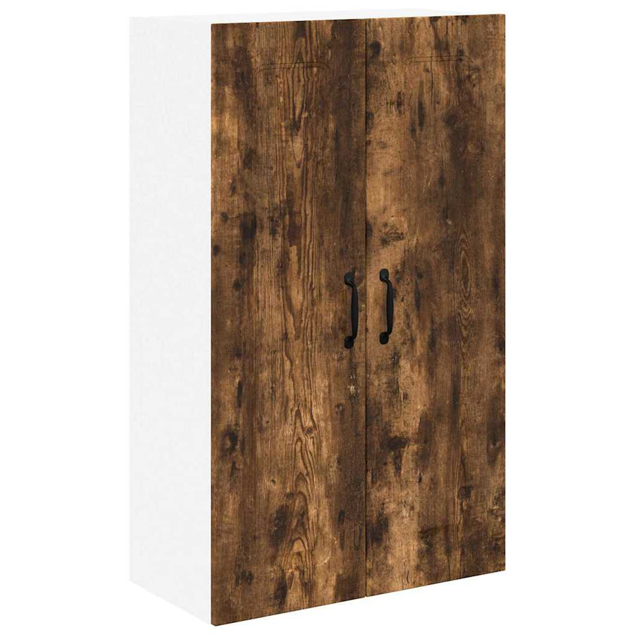 Keukenkast aan de muur met plank Gerookt eiken 60 x 31 x 100 cm