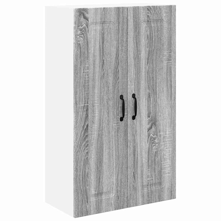 Keukenkast aan de muur met plank Grijs Sonoma 60 x 31 x 100 cm