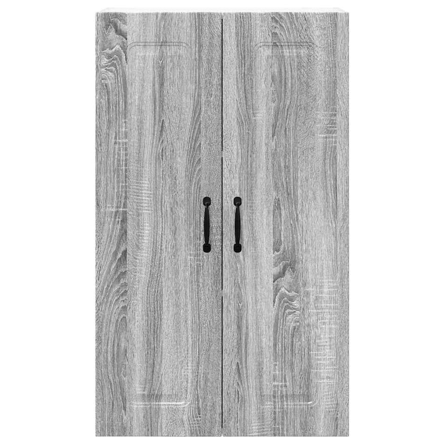Keukenkast aan de muur met plank Grijs Sonoma 60 x 31 x 100 cm