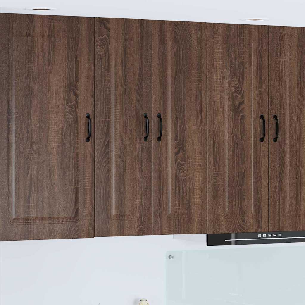 Keukenkast aan de muur met plank Bruin Eiken 60 x 31 x 100 cm