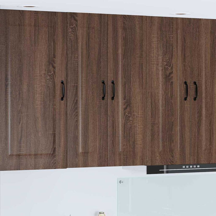 Keukenkast aan de muur met plank Bruin Eiken 60 x 31 x 100 cm