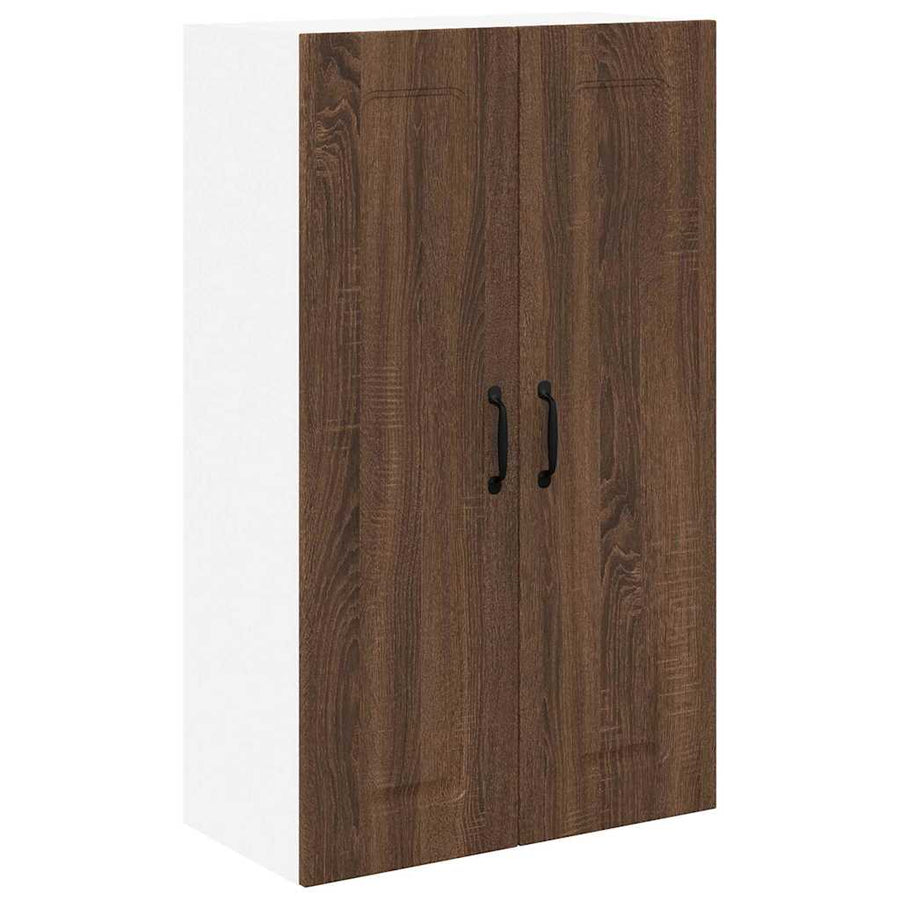 Keukenkast aan de muur met plank Bruin Eiken 60 x 31 x 100 cm