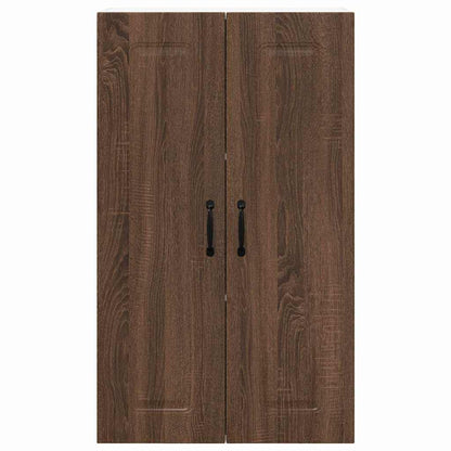 Keukenkast aan de muur met plank Bruin Eiken 60 x 31 x 100 cm