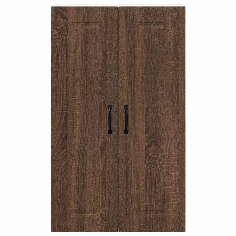 Keukenkast aan de muur met plank Bruin Eiken 60 x 31 x 100 cm