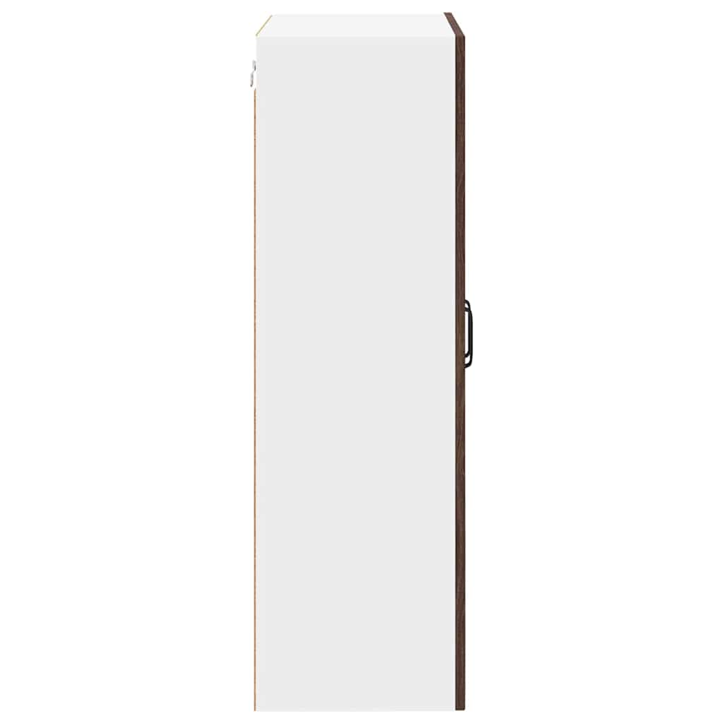 Keukenkast aan de muur met plank Bruin Eiken 60 x 31 x 100 cm